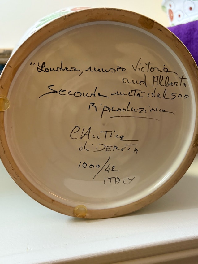 Italian Pottery Set - photo 3