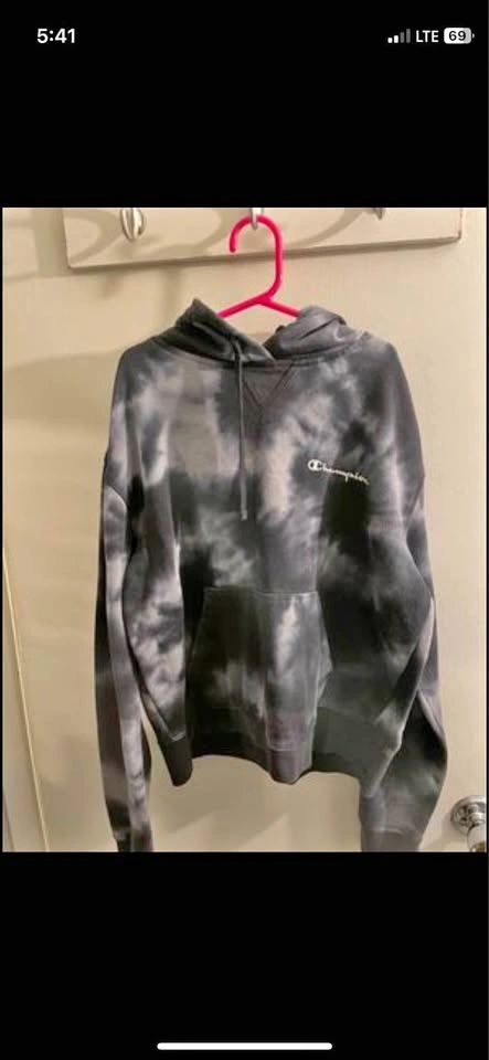 Champion sweater tie dye