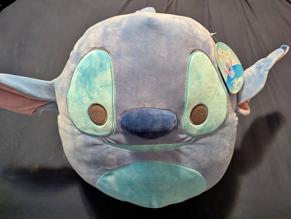 16" Disney Stitch Squishmallow – Super Soft & Cuddly!