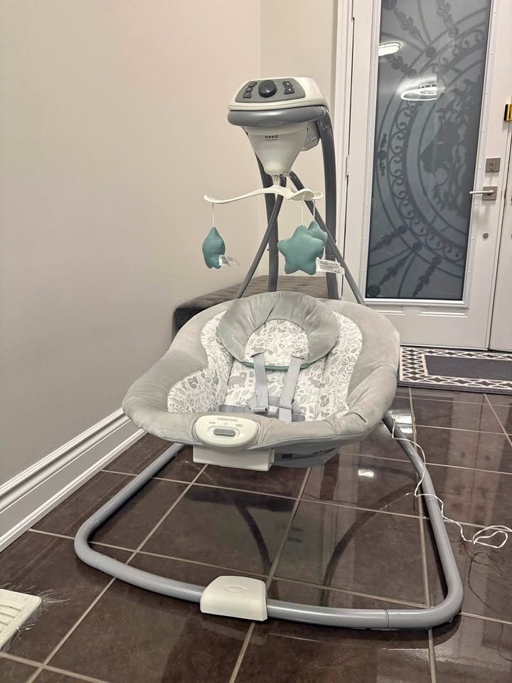 Graco Simple Sway Swing (Grey)