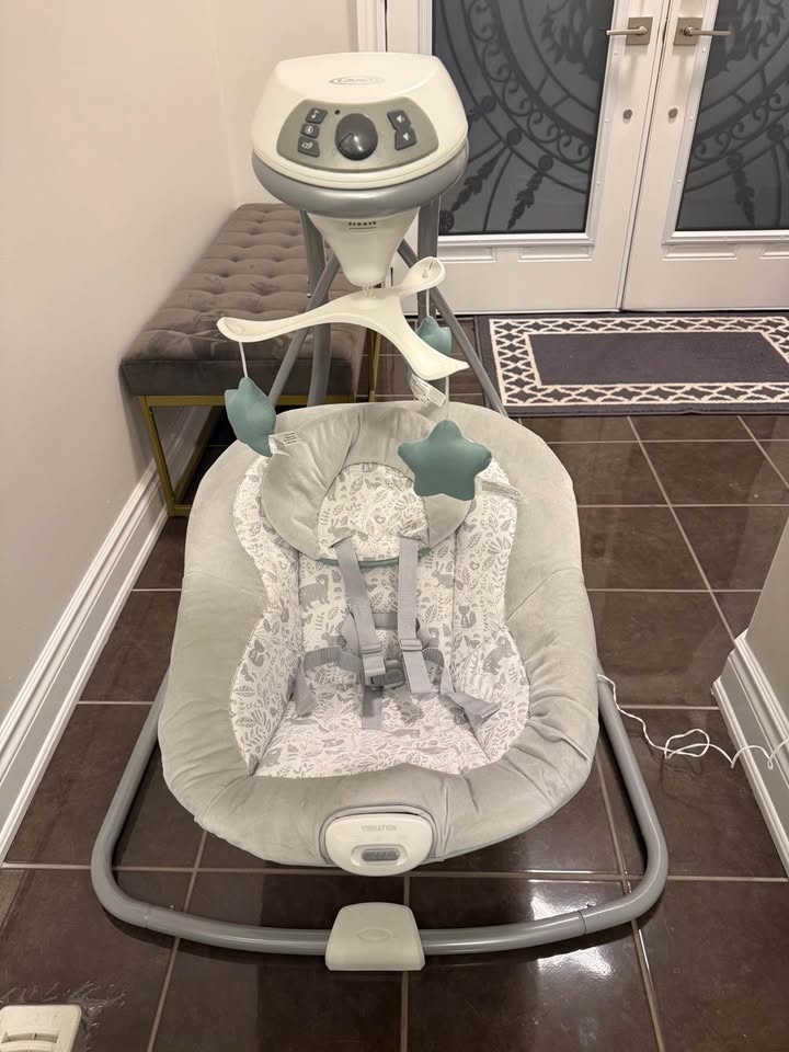 Graco Simple Sway Swing (Grey) - photo 3