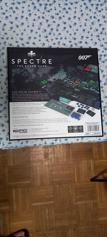 Spectre James Bond 007 board game (open box) - photo 3