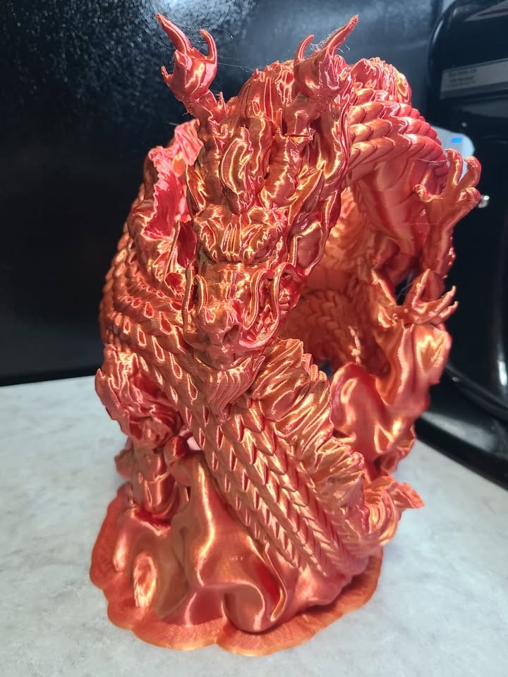 Chinese Dragon Wine Bottle Holder
