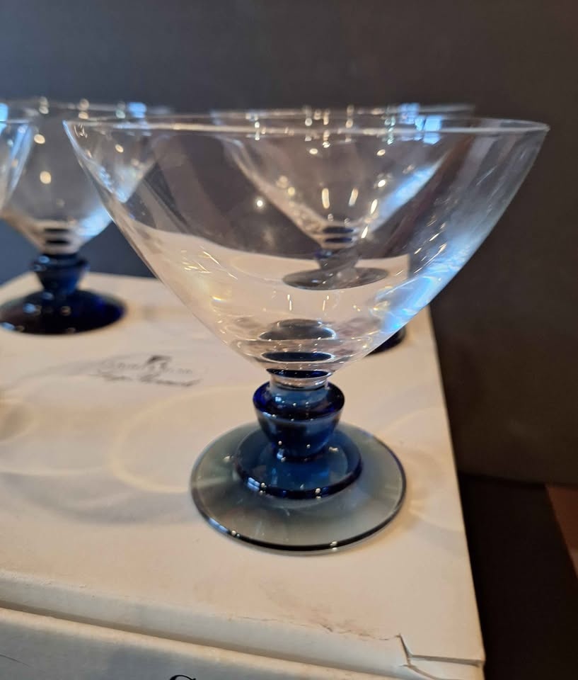 Luigi Bormioli Tintoretto Sundae Bowls Blue - photo 2