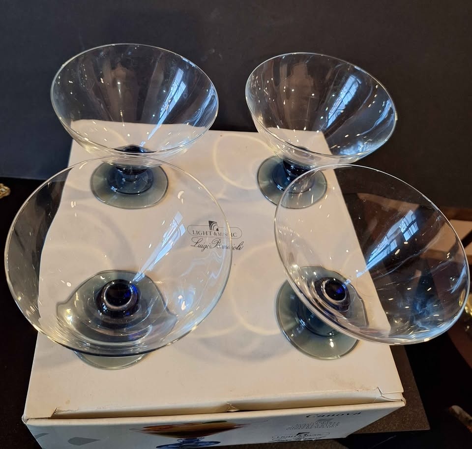 Luigi Bormioli Tintoretto Sundae Bowls Blue - photo 3