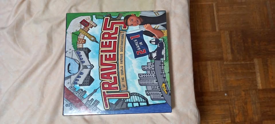 Travelers board game (new, sealed)