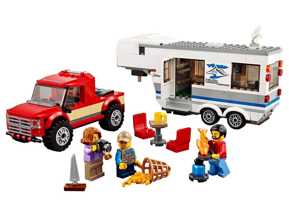 LEGO City Pickup & Caravan