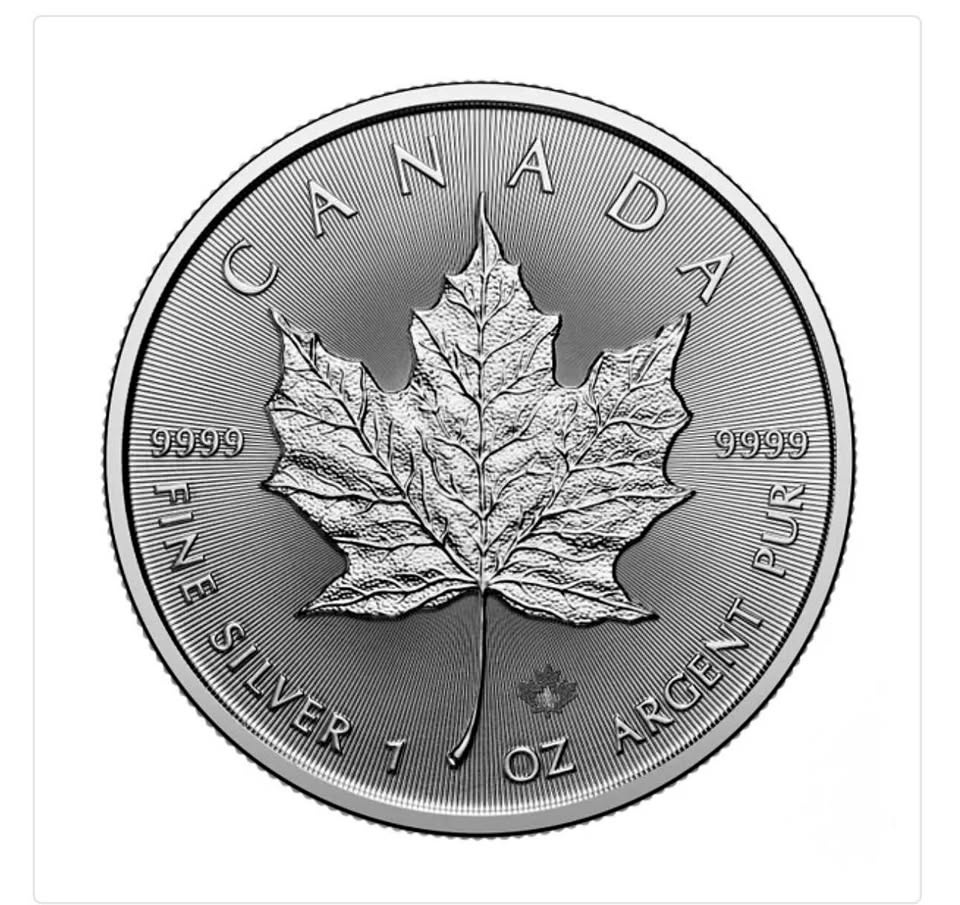 🍁 1 oz Canadian Silver Maple Leaf Coin