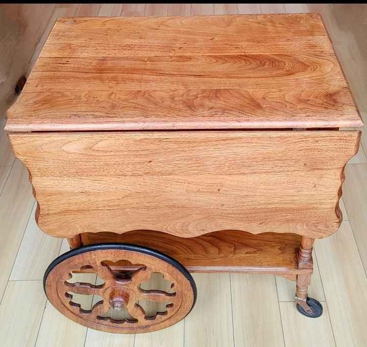 Antique/Vintage Wooden Bar or Tea Cart