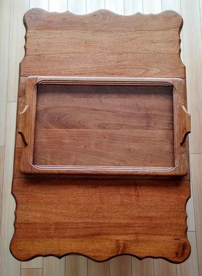 Antique/Vintage Wooden Bar or Tea Cart - photo 4
