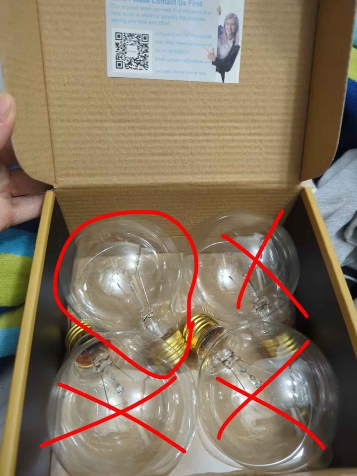 G25 40Watts 1 Globe Bulb – Clear Incandescent –  (Warm White) - photo 2