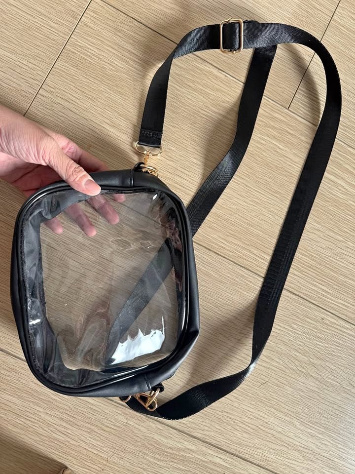 Clear Crossbody Bag, PVC Coin purses, for Sports Fans and Travel
