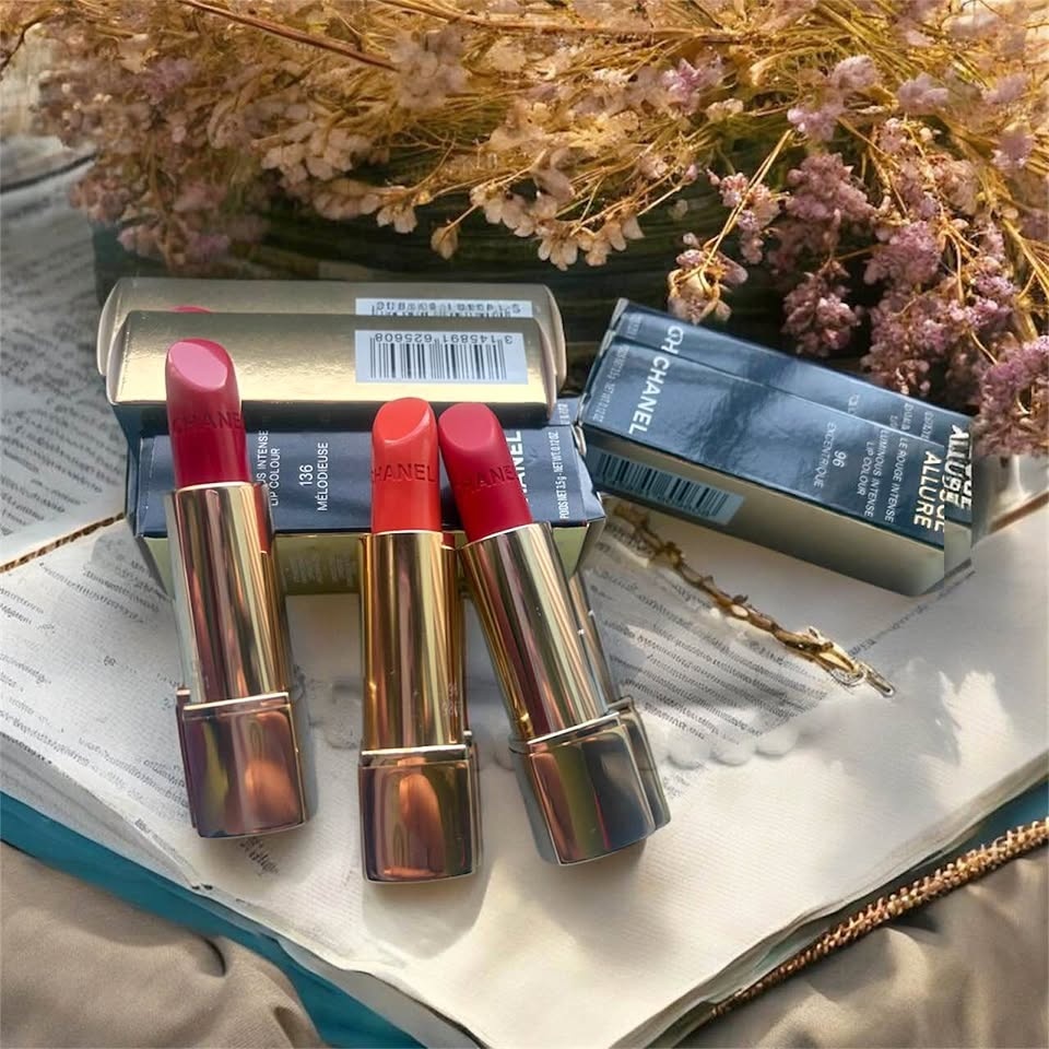 Chanel velvet Rouge lipstick bundle (3pcs)