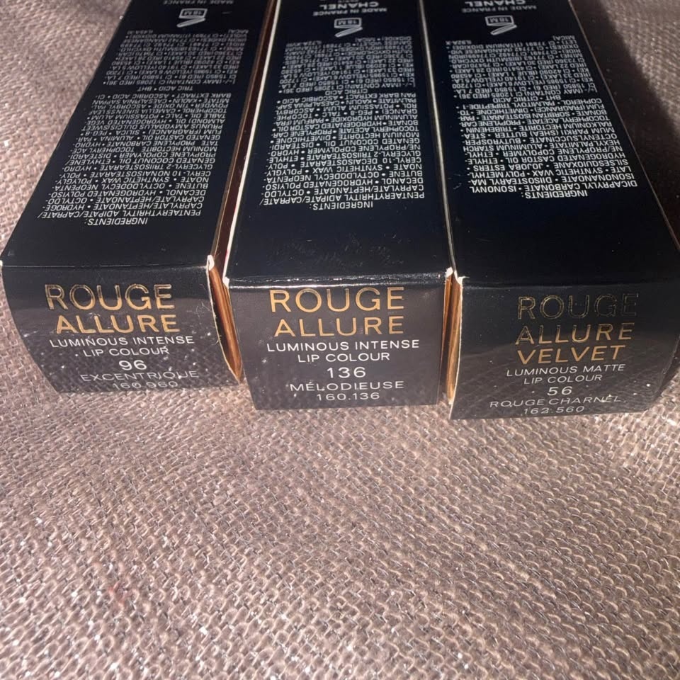 Chanel velvet Rouge lipstick bundle (3pcs) - photo 2