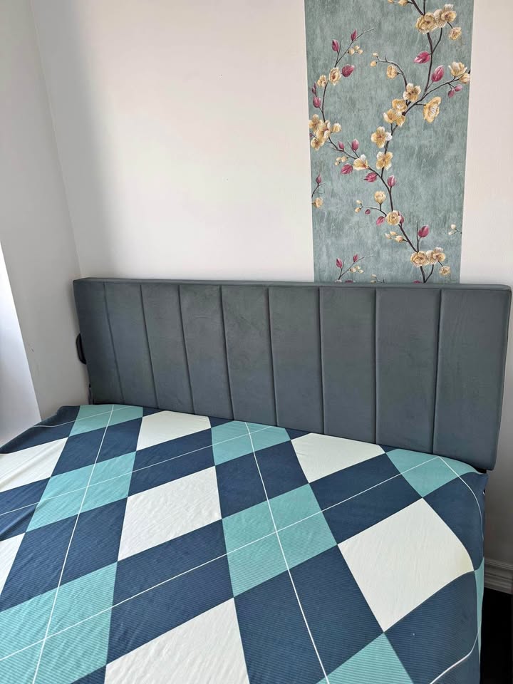 Queen size bed with mattress for sale