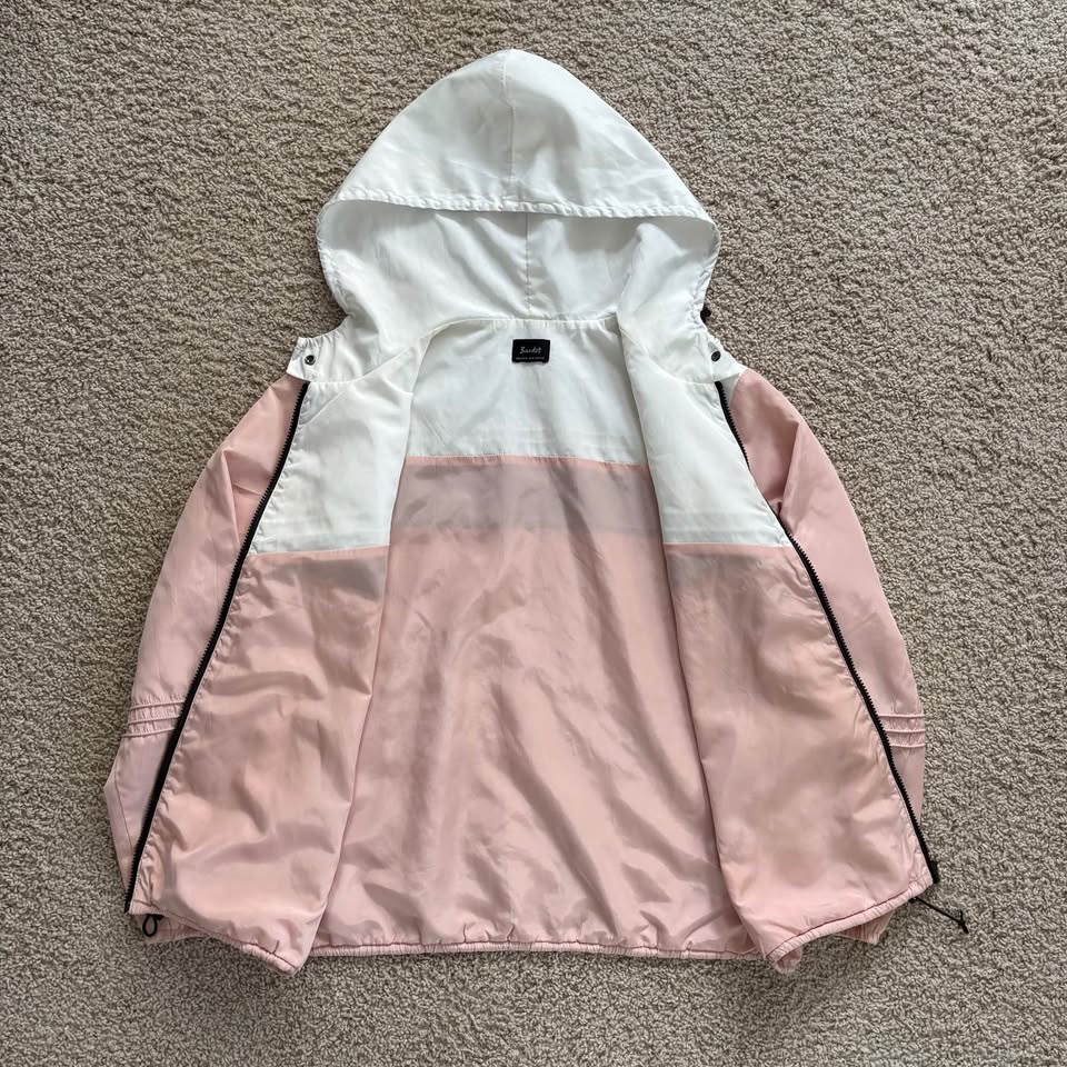 Bardot Windbreaker Jacket Pink Size Medium - photo 2