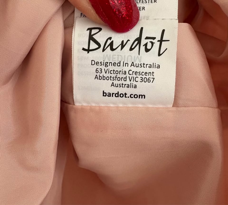 Bardot Windbreaker Jacket Pink Size Medium - photo 5
