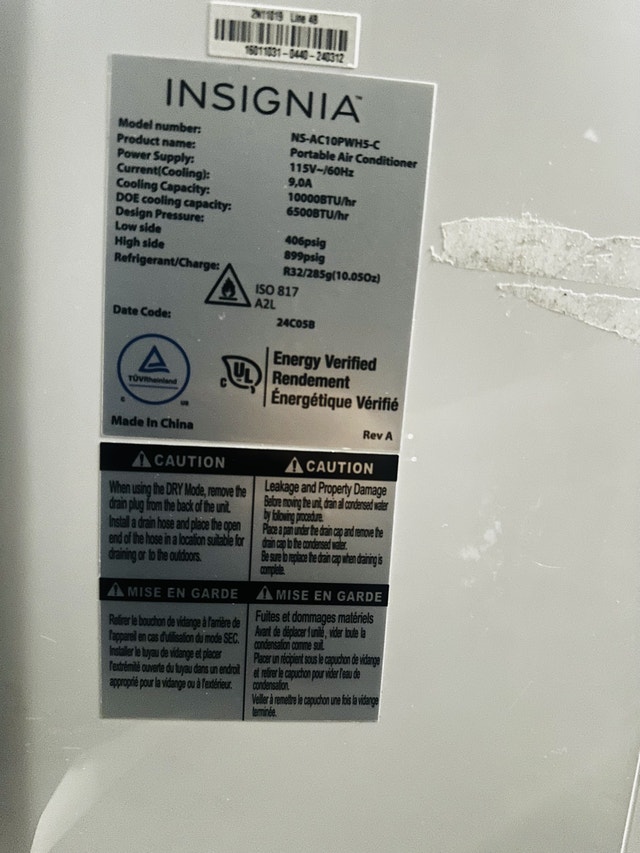 Insignia AC 10000 BTU - photo 4