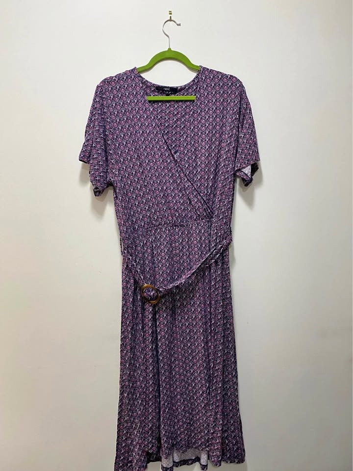 Purple dress plus size