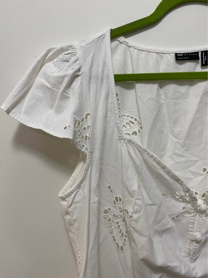 White dress plus size - photo 4