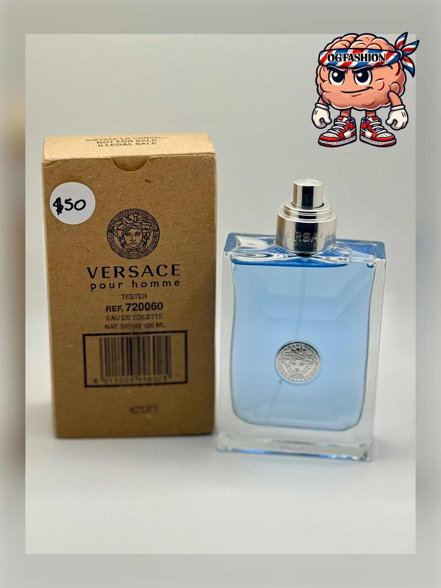 Perfume Versace Pour Homme Tester 100ml EDT Original