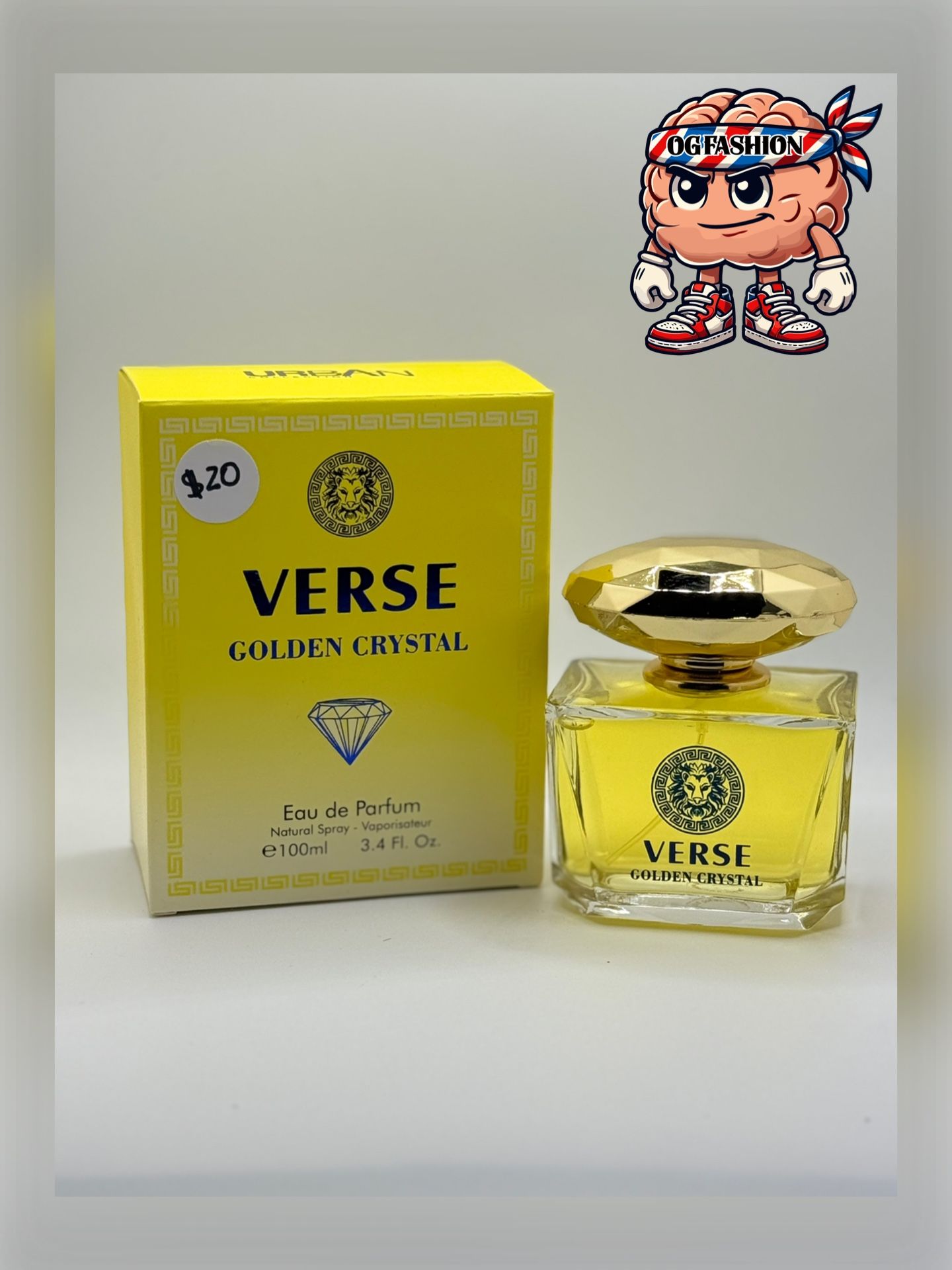 Perfume Verse Golden Crystal Eau de Parfum 100ml New