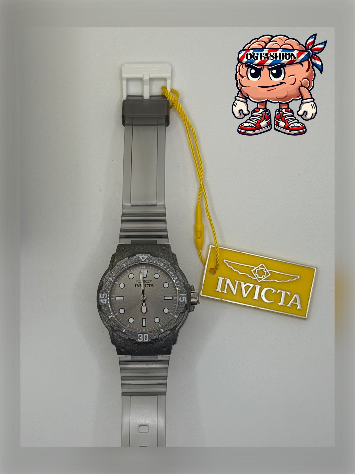 Invicta Women’s Gray Silicone Strap – Sport Diver Style - photo 2