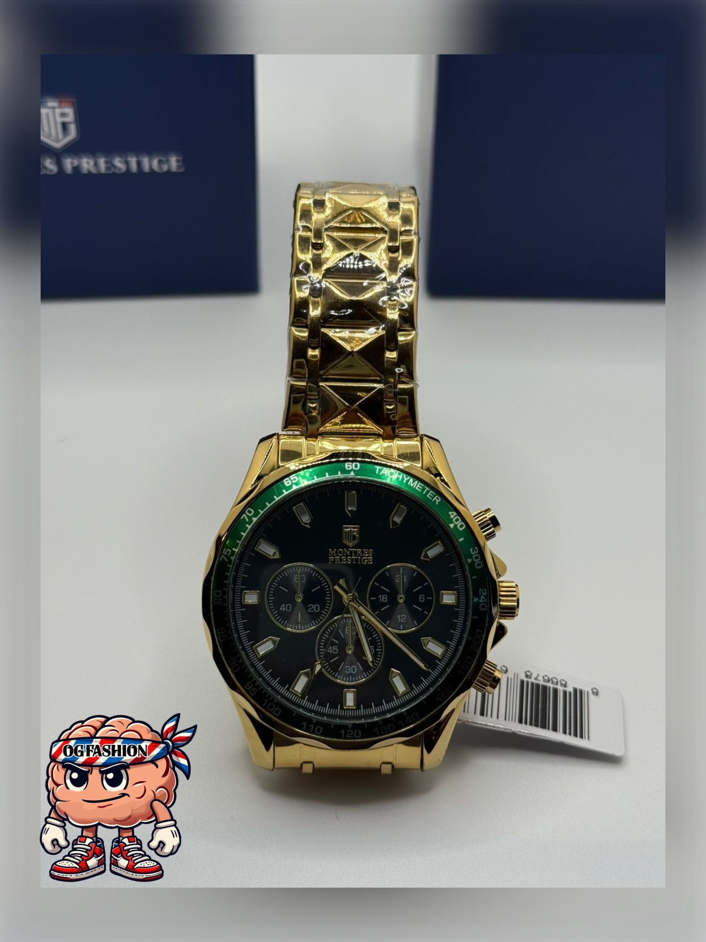 Watch Gold Luxury Men’s Chronograph Stainless Steel – Daytona St - photo 2