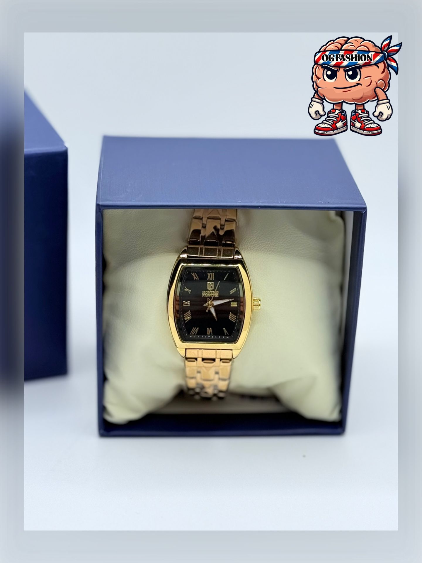 Watch Gold Rectangular For Women’s – New in Box - photo 2