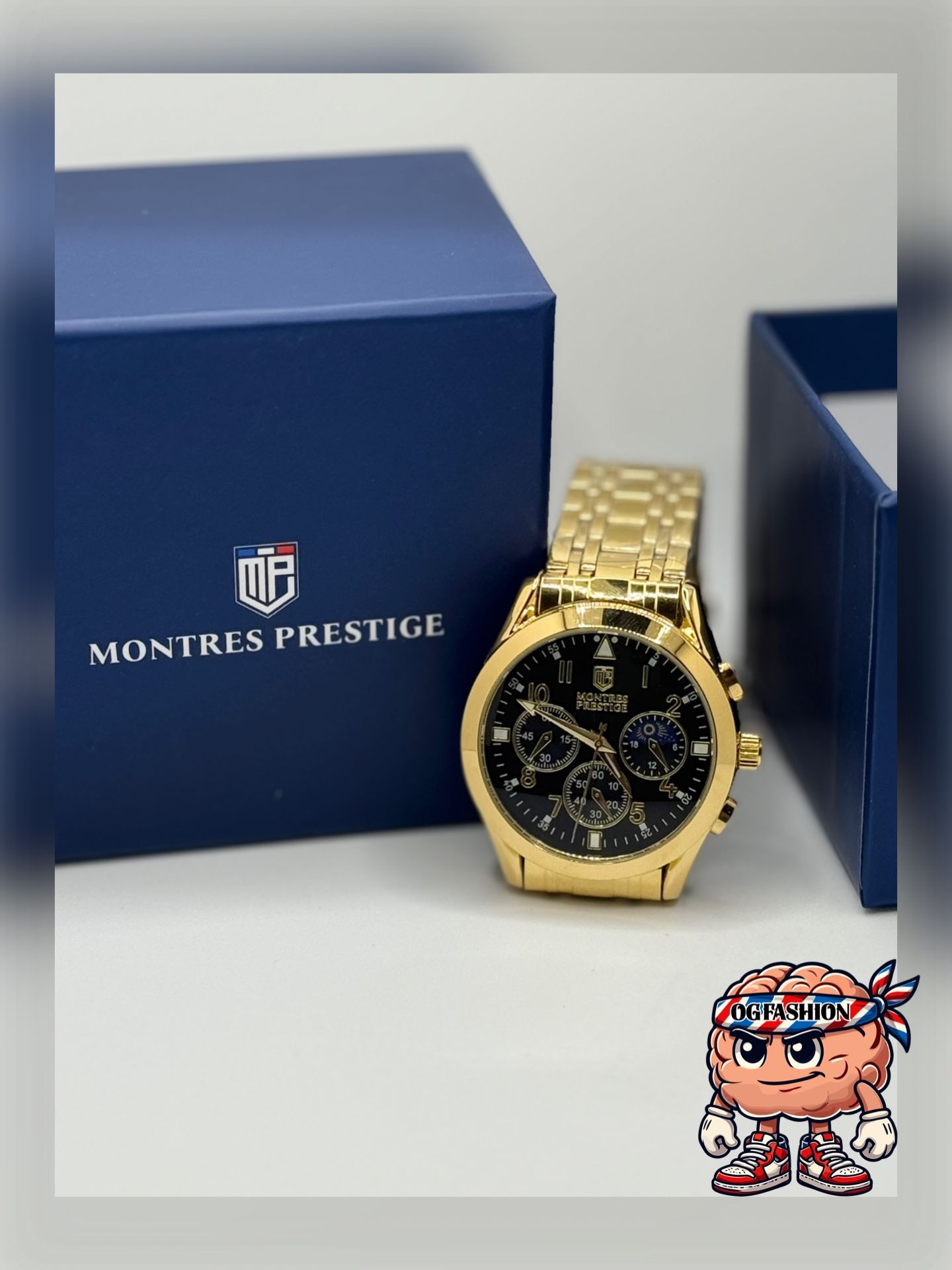 Watch Gold – Black Dial – New in Box