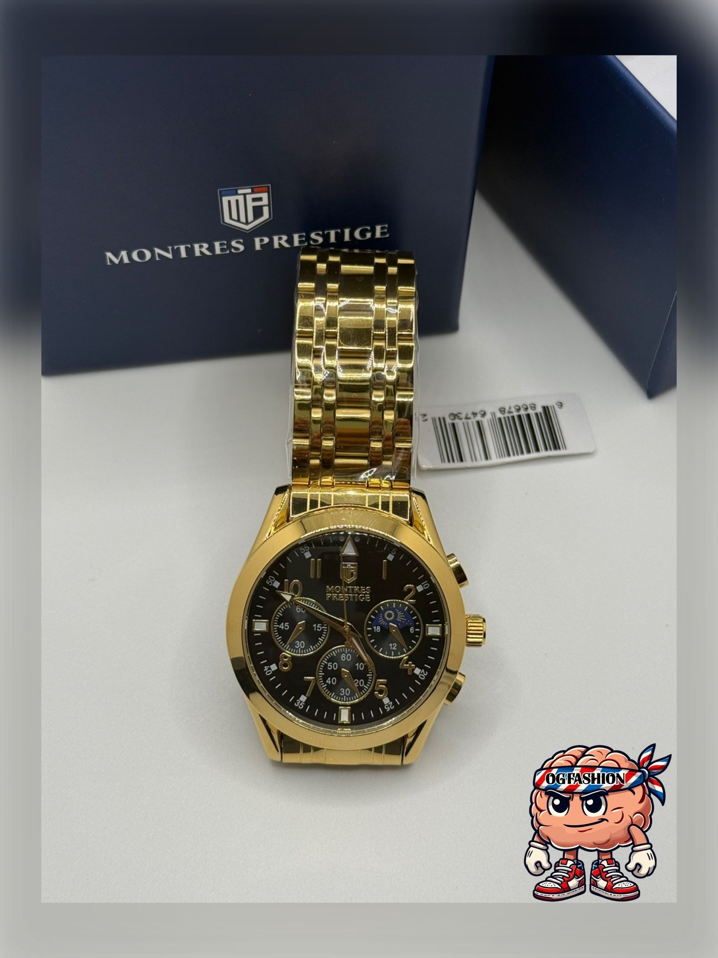 Watch Gold – Black Dial – New in Box - photo 3
