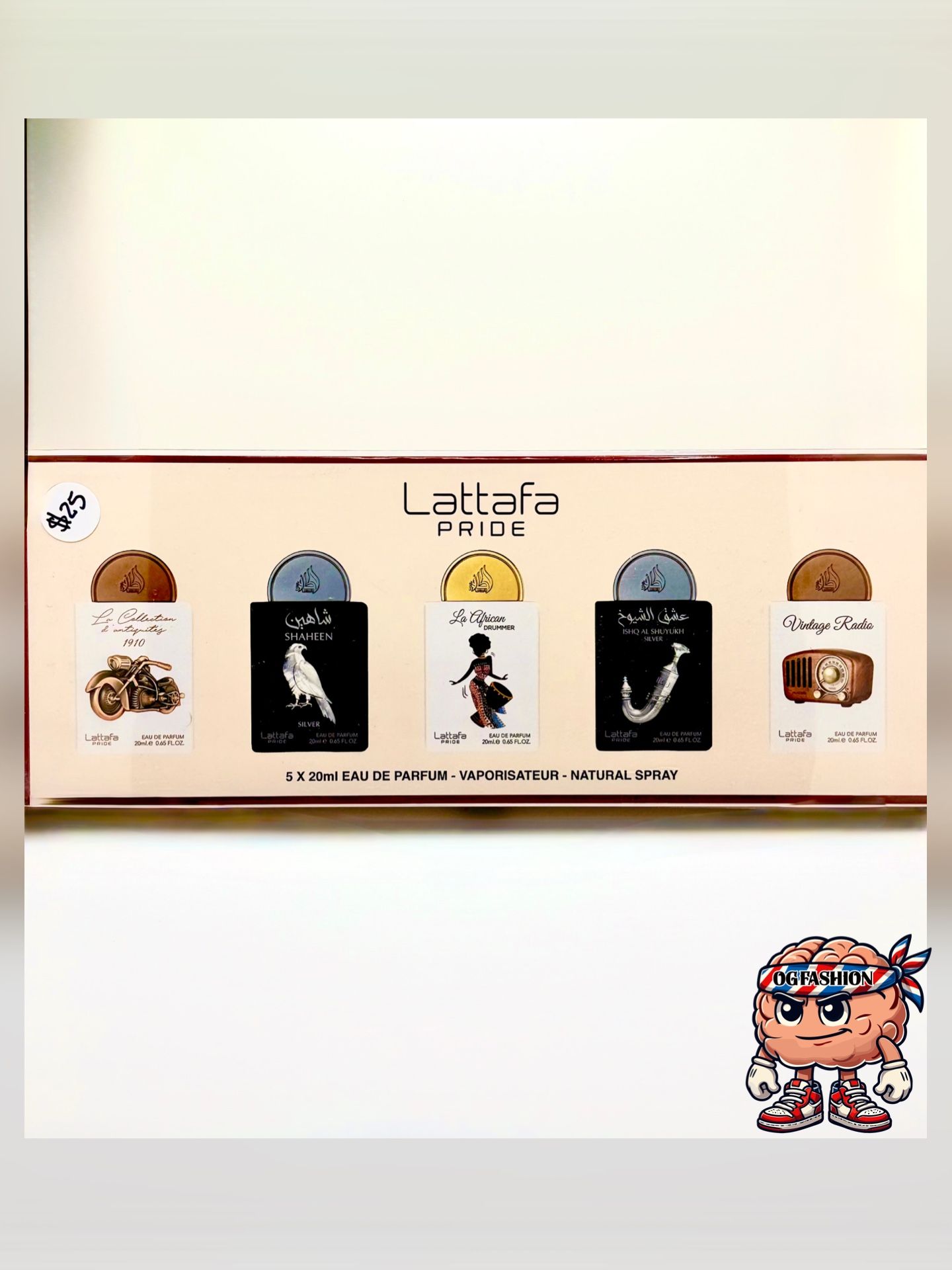 PERFUME Lattafa Pride Set Original 5×20ml – Perfumes Árabes
