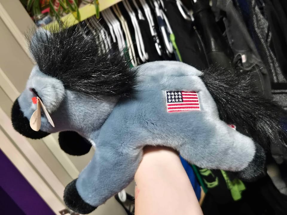 Lefty Donkey TY Beanie Baby 13" Collectors - photo 2