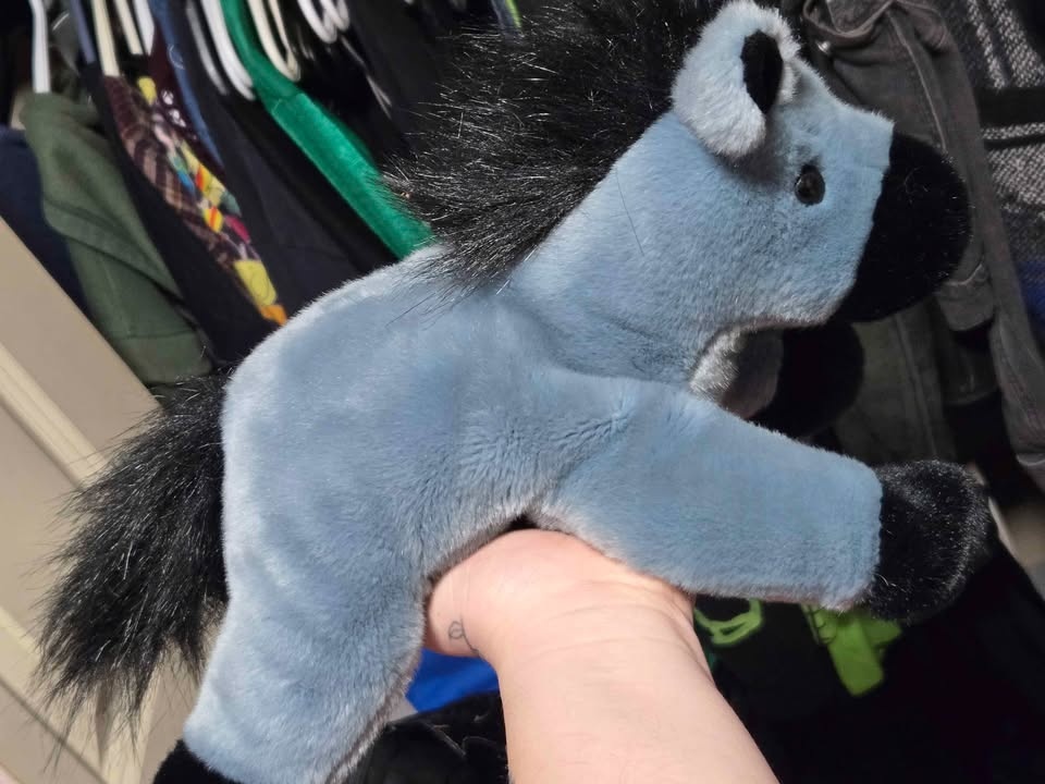 Lefty Donkey TY Beanie Baby 13" Collectors - photo 4