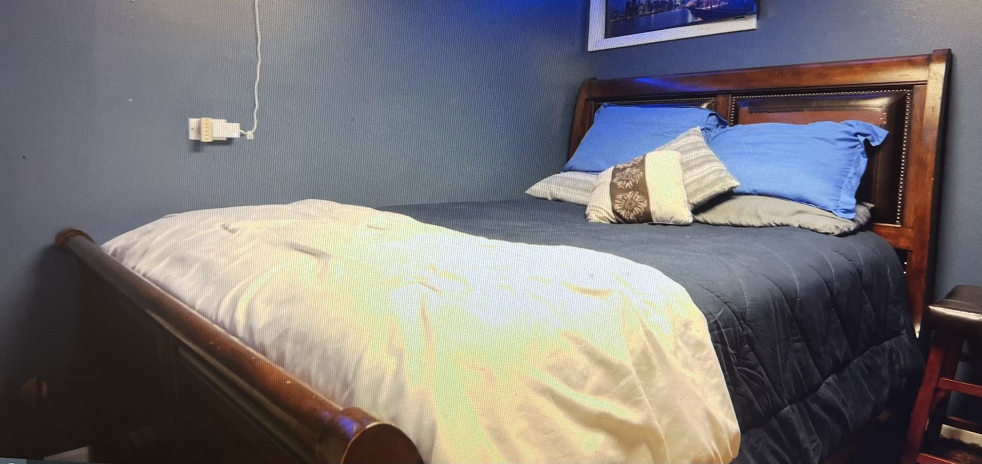 Head Board, Foot Board And Bed Frame Only No Mattress