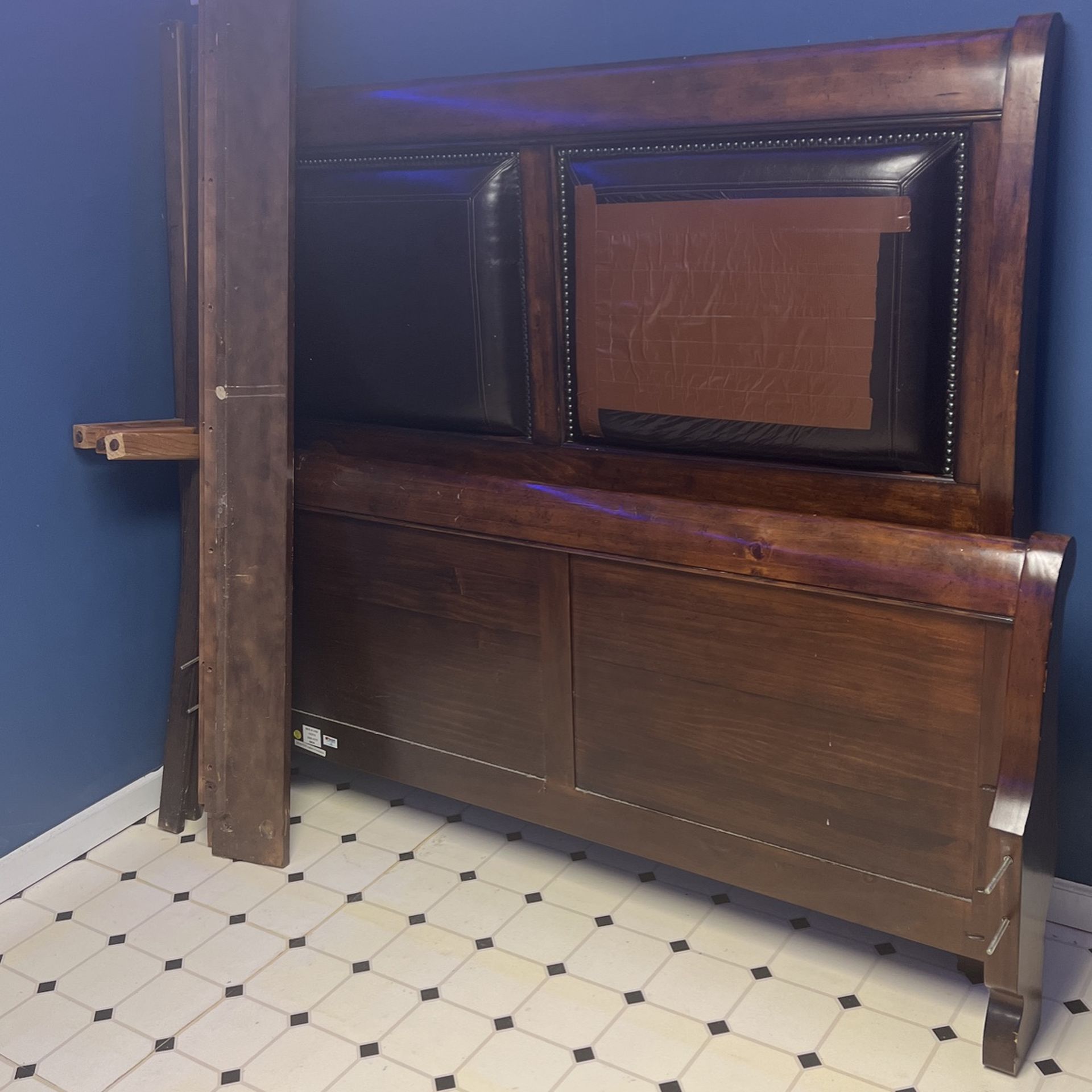 Head Board, Foot Board And Bed Frame Only No Mattress - photo 4
