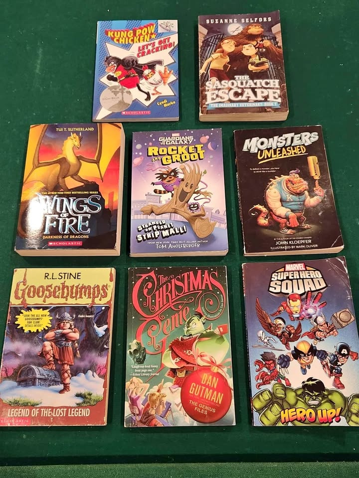 Kids books, various novels