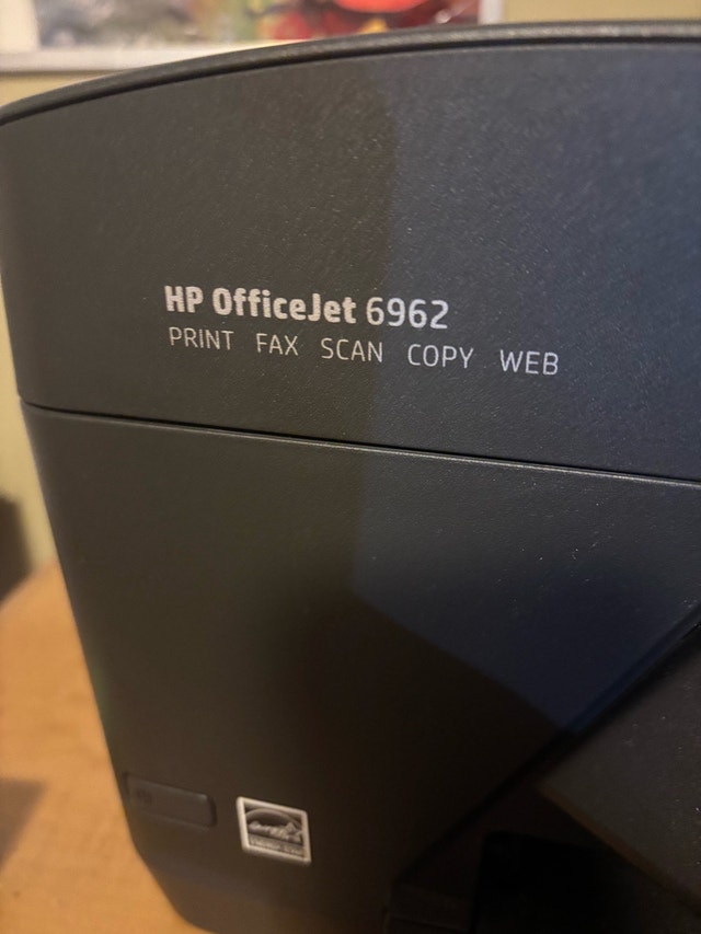 HP OfficeJet 6962 All-in-One Printer / Scanner / Fax - photo 3