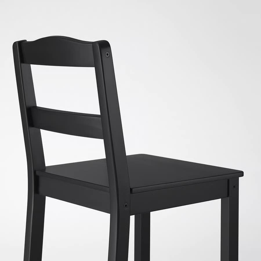 IKEA HÄGERNÄS Bar Table + 4 Bar Stools – Black-Stained Pine - photo 5