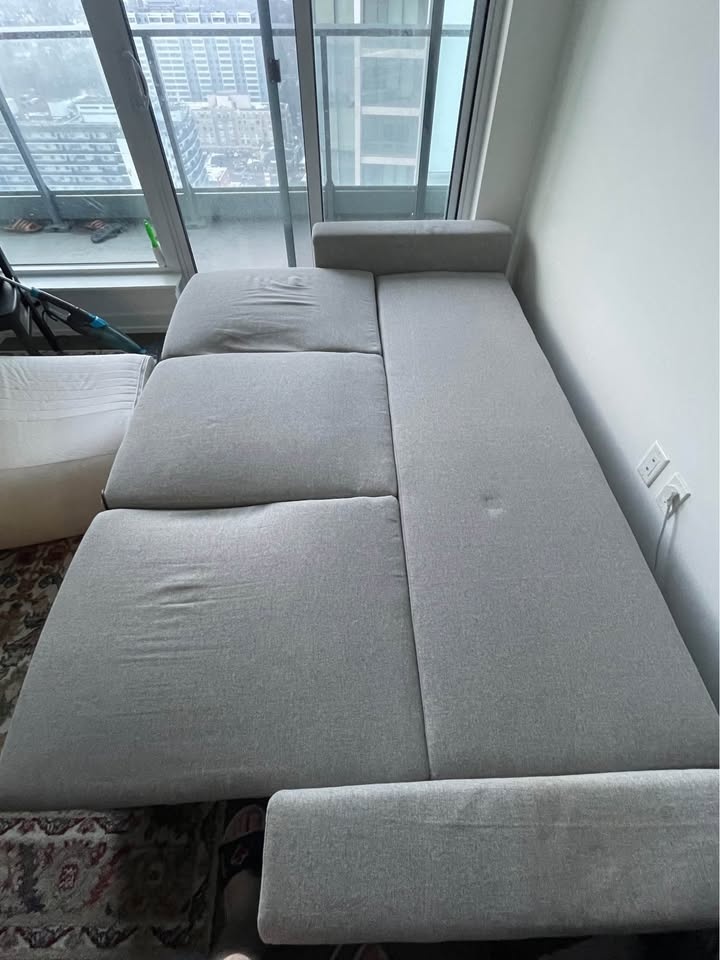 IKEA BÅRSLÖV Sofa Bed – Tibbleby Beige/Gray | Excellent Conditio - photo 3