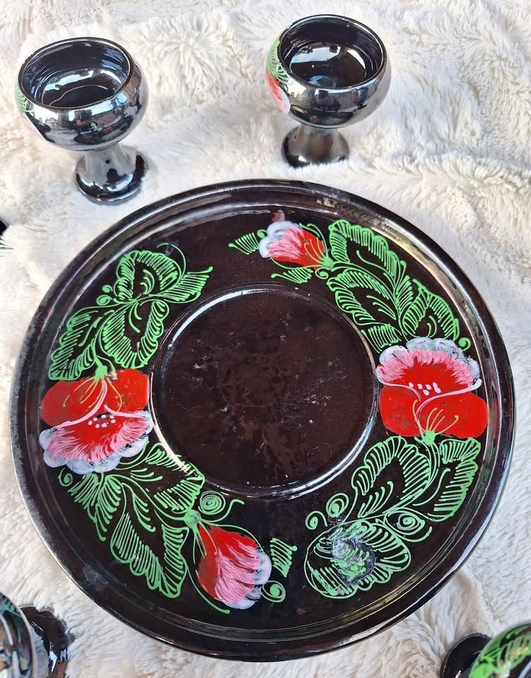 Vintage Ceramic Decanter Set - photo 4