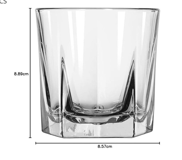 6pcs Luxury Libbey Whiskey Rock Glasses - photo 4