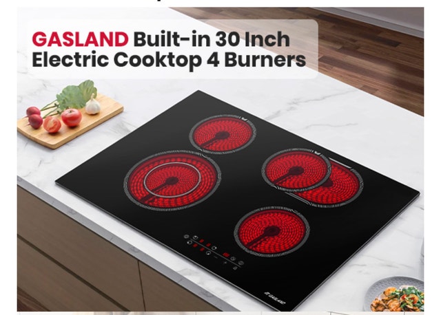 Brand New Gasland Chef 30" Electric Cooktop