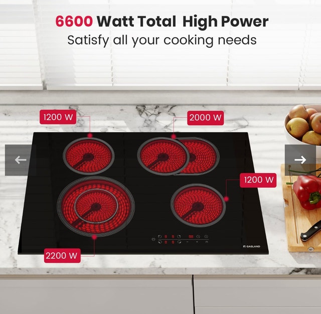 Brand New Gasland Chef 30" Electric Cooktop - photo 3