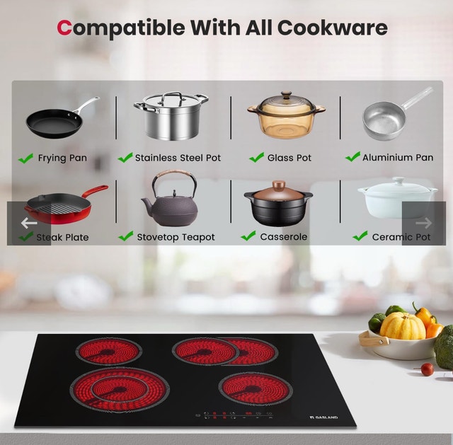 Brand New Gasland Chef 30" Electric Cooktop - photo 4