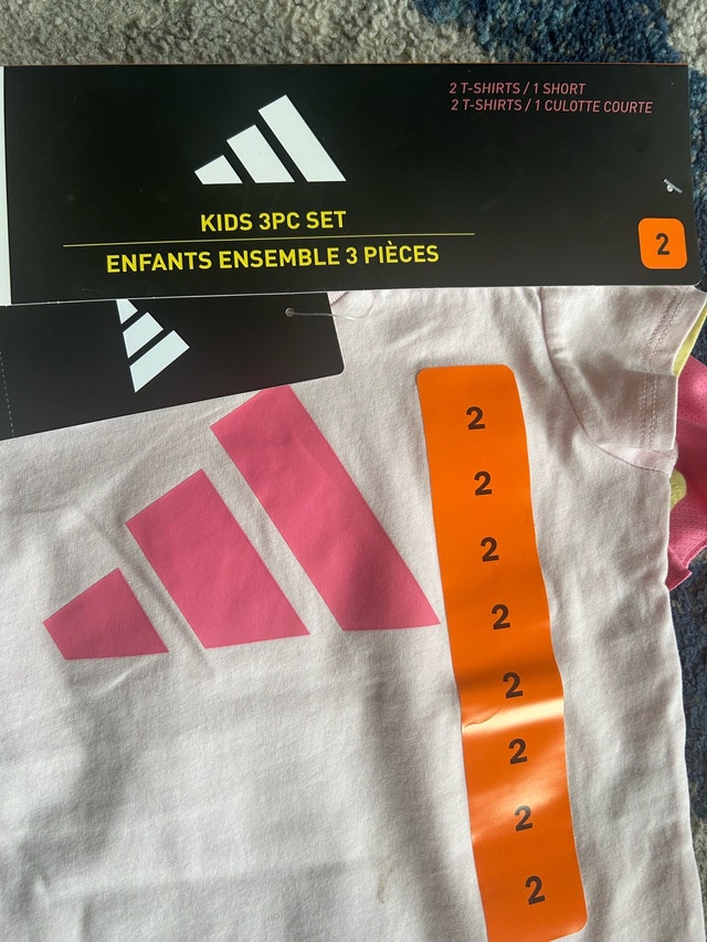 Brand New Girls Adidas 3PC Kids Sports Set - photo 4