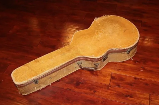 Vintage Gretsch New Yorker Archtop Guitar + Hard Case 1940s-50s - photo 5