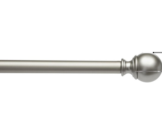 Amazon Basics 2.5cm Curtain Rod Nickel - photo 4