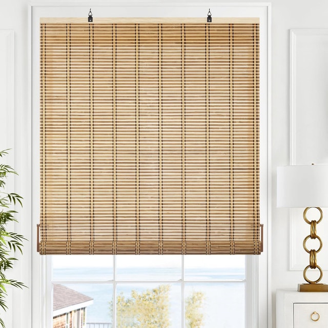 LazBlinds Cordless Bamboo Roll Up Window Blinds - photo 2