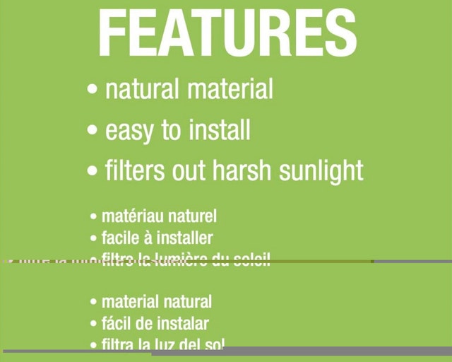 Radiance Cord Free Roll-up Reed Shade - photo 4